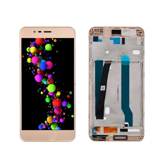 TOUCH+DISPLAY WITH FRAME ASUS ZENPHONE 3 MAX/ZC520TL 5.2" GOLD